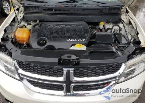 2012 Dodge Journey Sxt z USA, uszkodzony, nr VIN 3C4PDDBG1CT315997